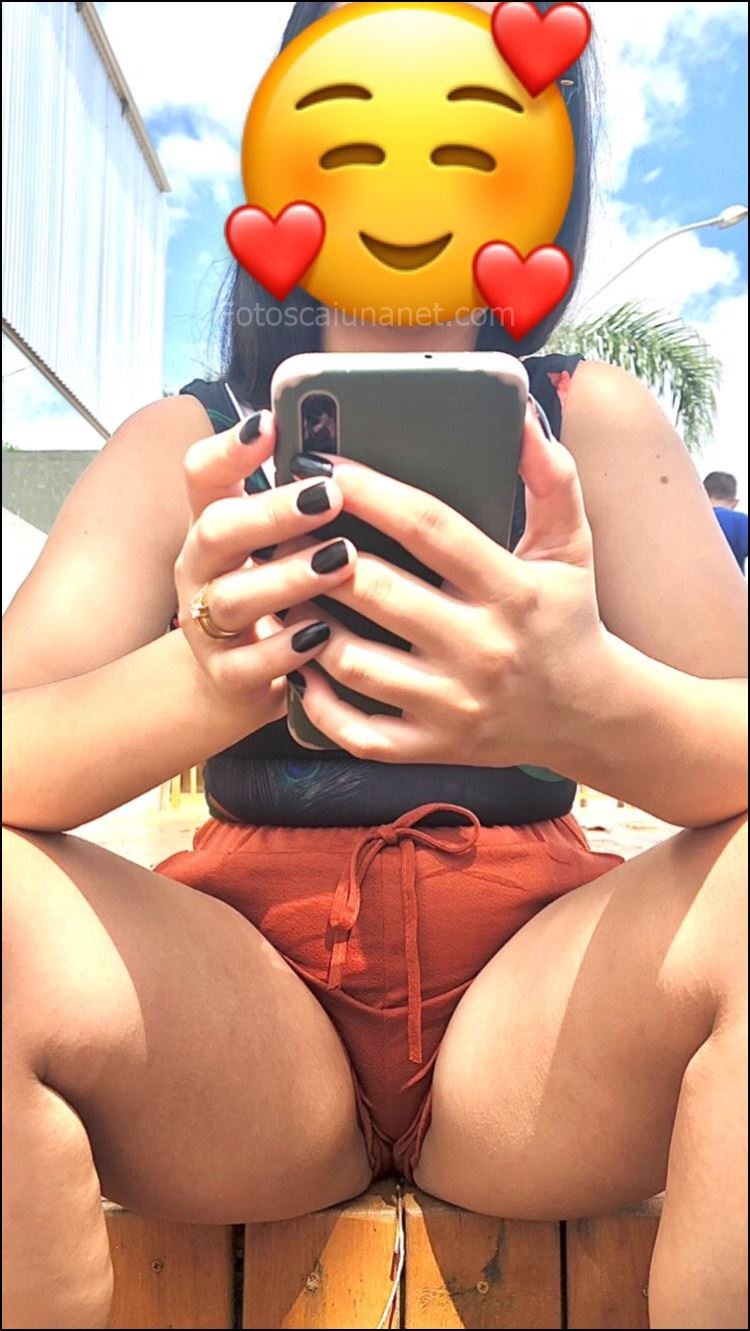 Fotos de exibicionismo da branquinha bucetuda - Fotos Caiu na Net